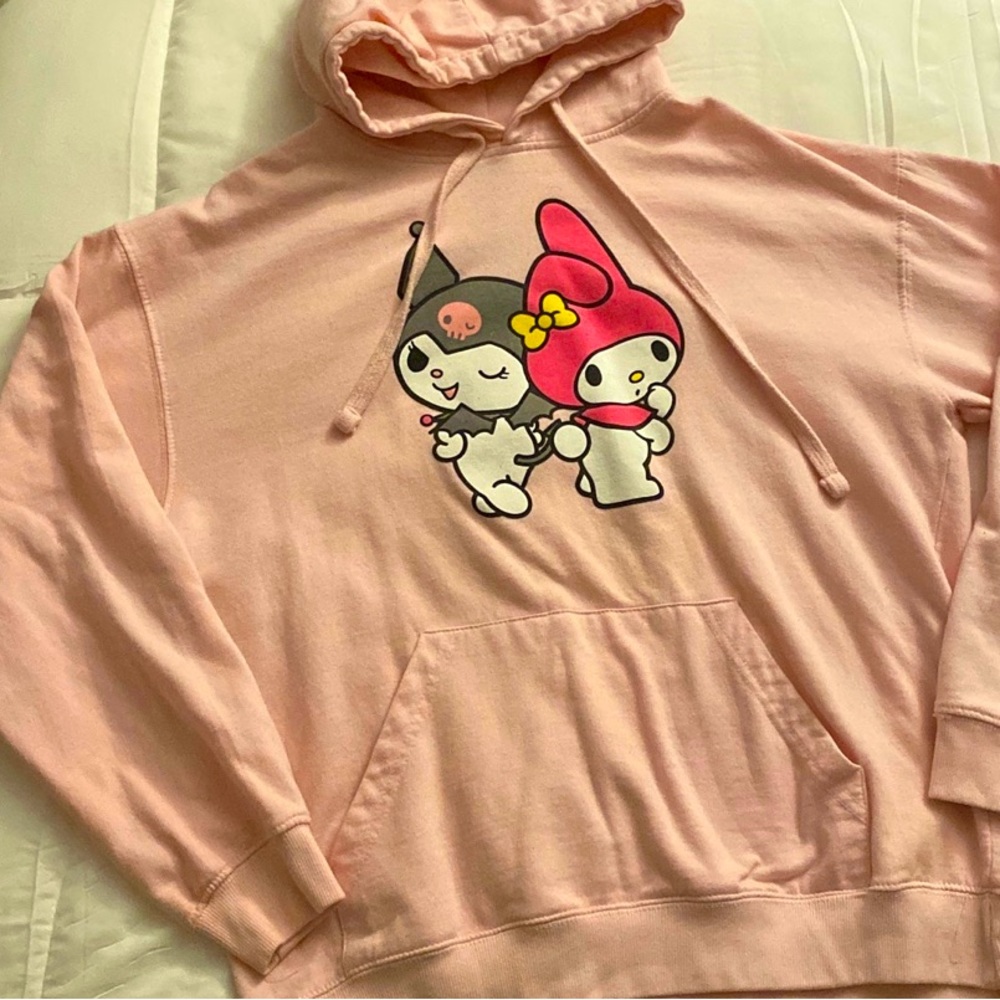 kuromi and my melody hoodie